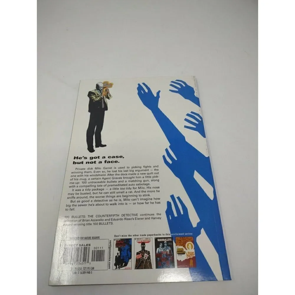 100 Bullets The Counterfifth Detective 5 DC Comic Vertigo 2003 Graphic Novel